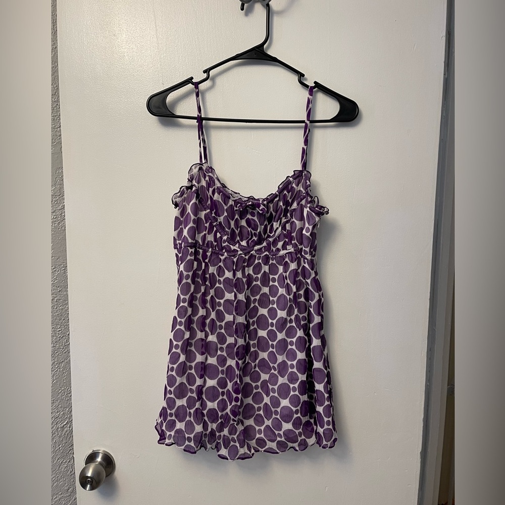Women’s INC International Concepts 100% Pure Silk Tank Top Blouse; Size 8